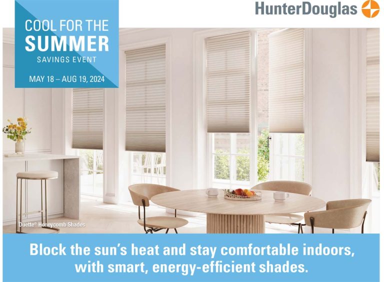 Hunter Douglas Rebates Summer 2024