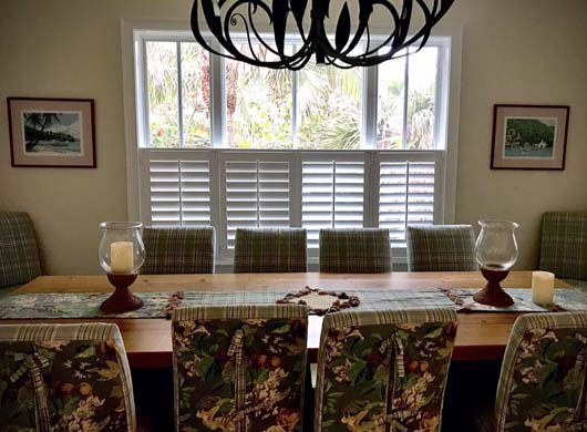 Cafe Shutters Open