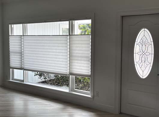 Alta 2” hybrid Honeycomb Shade in Hobe Sound, FL