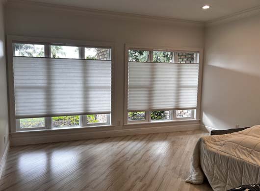 Alta 2” hybrid Honeycomb Shade in Hobe Sound, FL